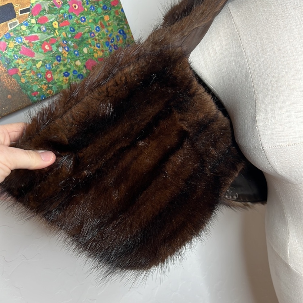 Real sable shawl. Vintage.  Sable. - Picture 14 of 16